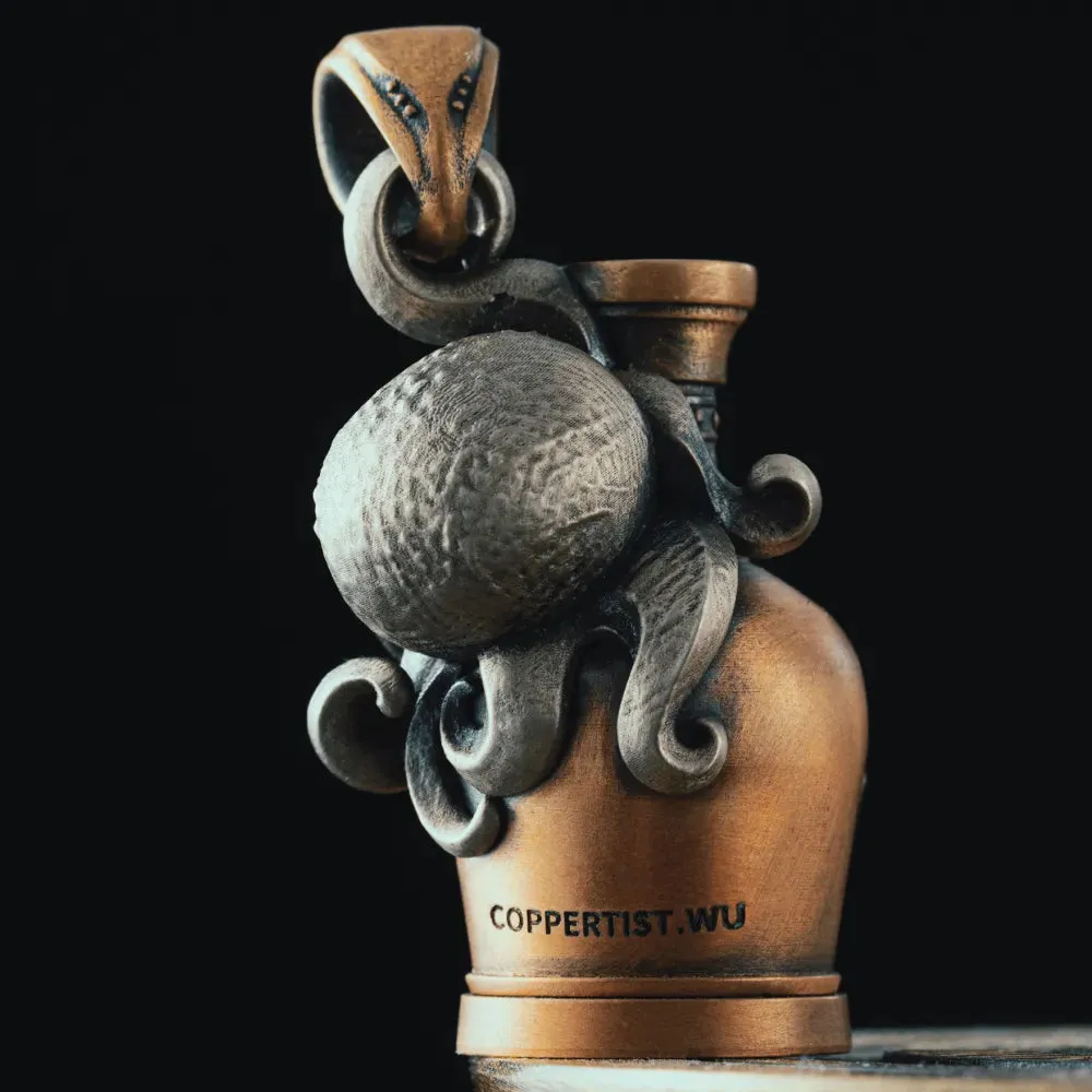 Octopus Capsule Pendant