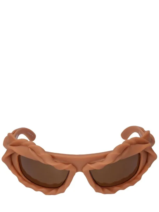 Ottolinger   3D twisted frame sunglasses 