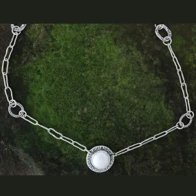 Pearl Necklace with Back Piece