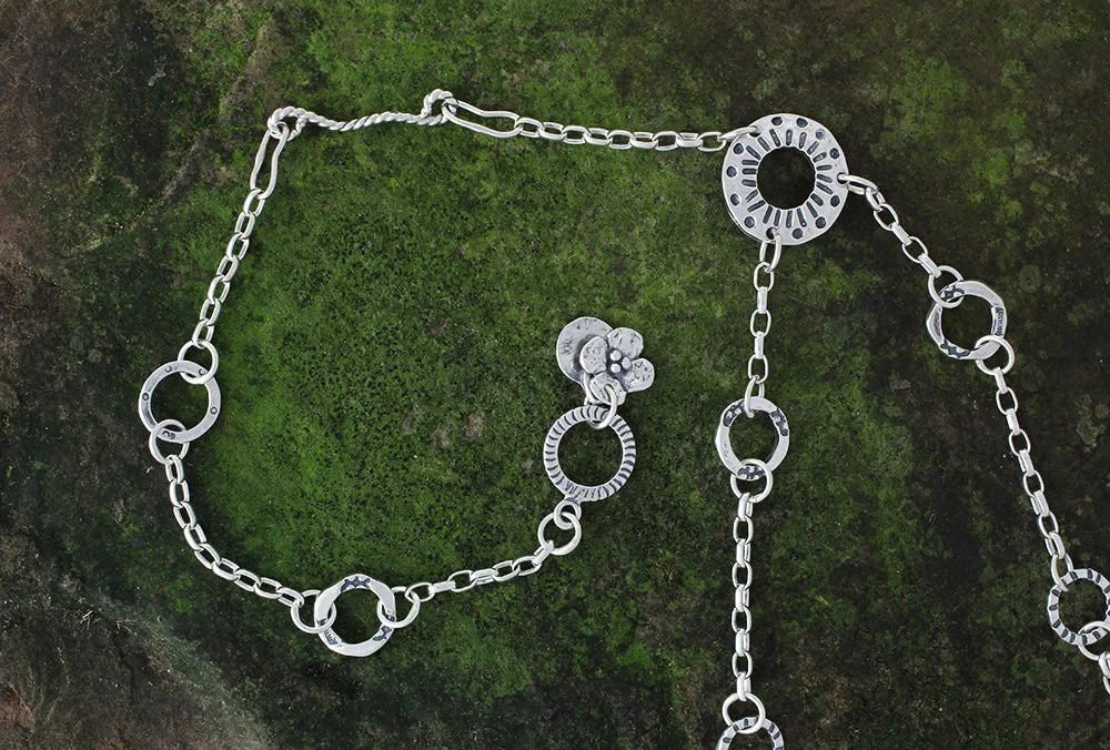 Pearl Necklace with Back Piece