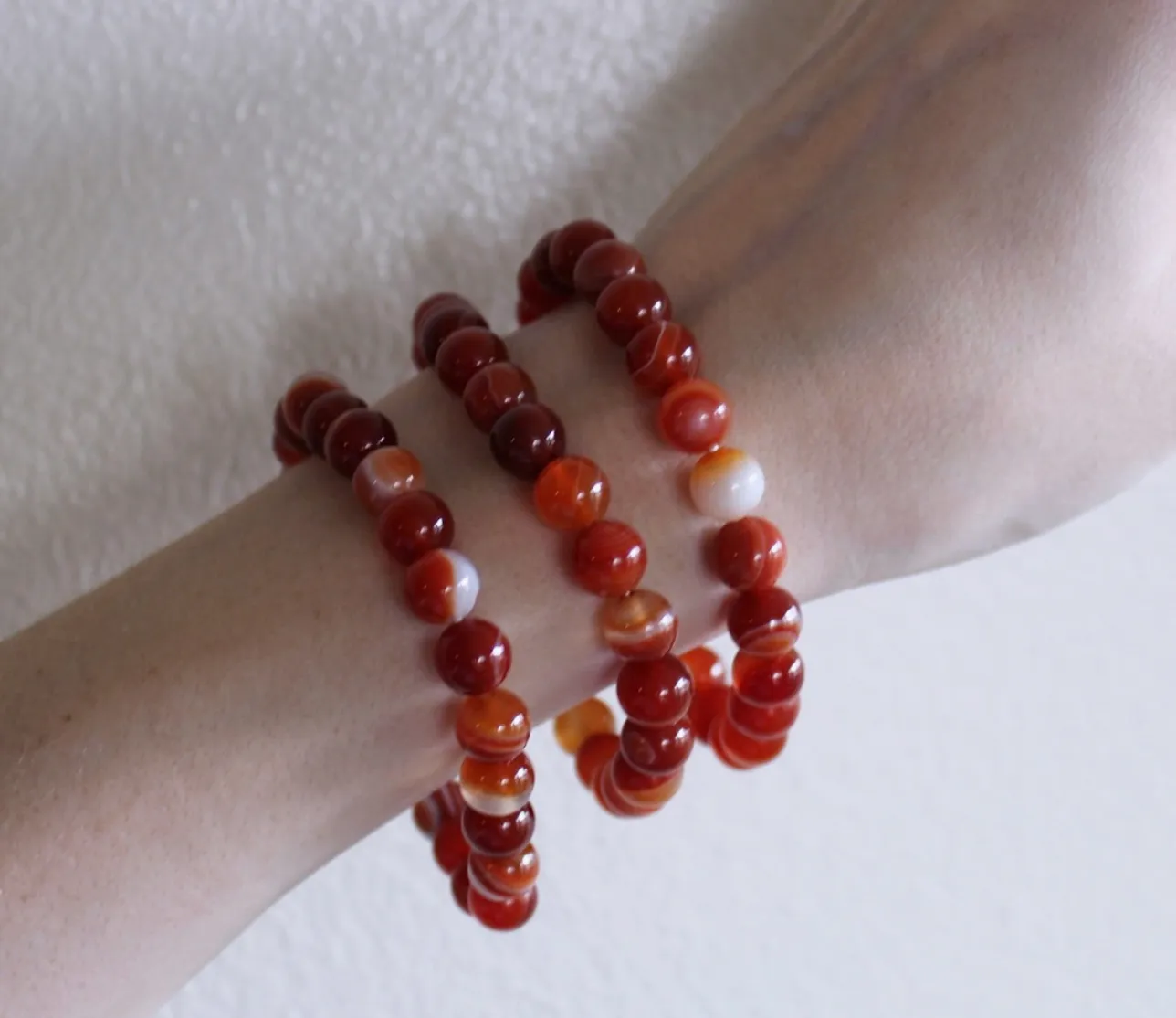 Pebble House  Beaded Bracelets