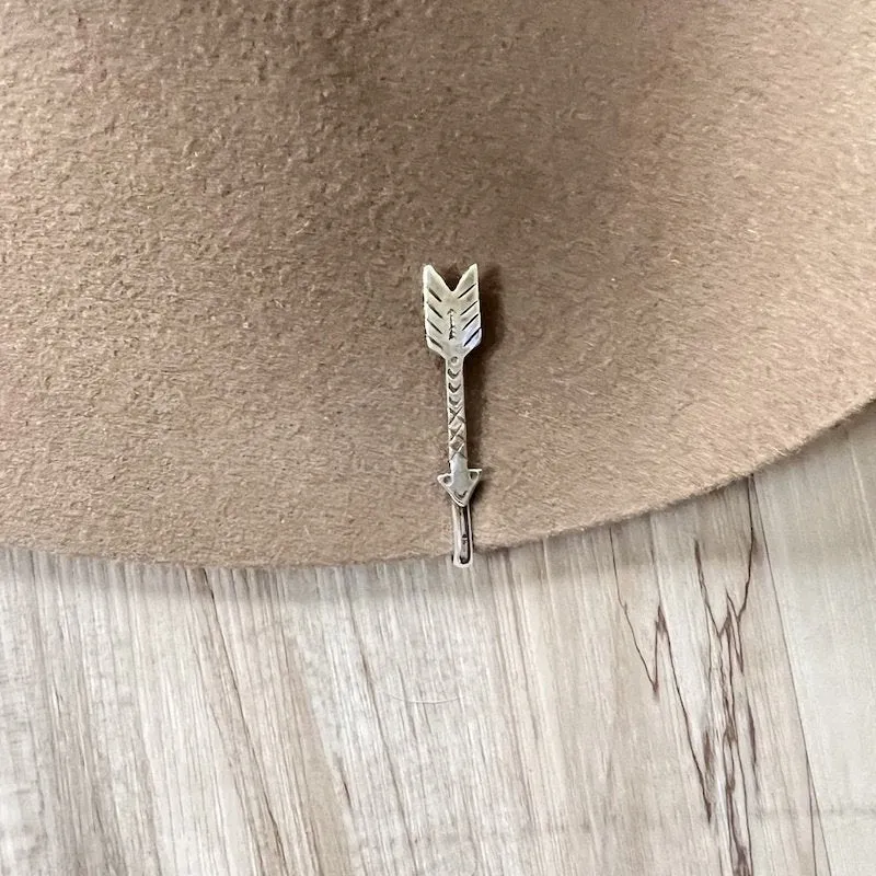 Peyote Bird Sterling Silver Arrow Brim Slider