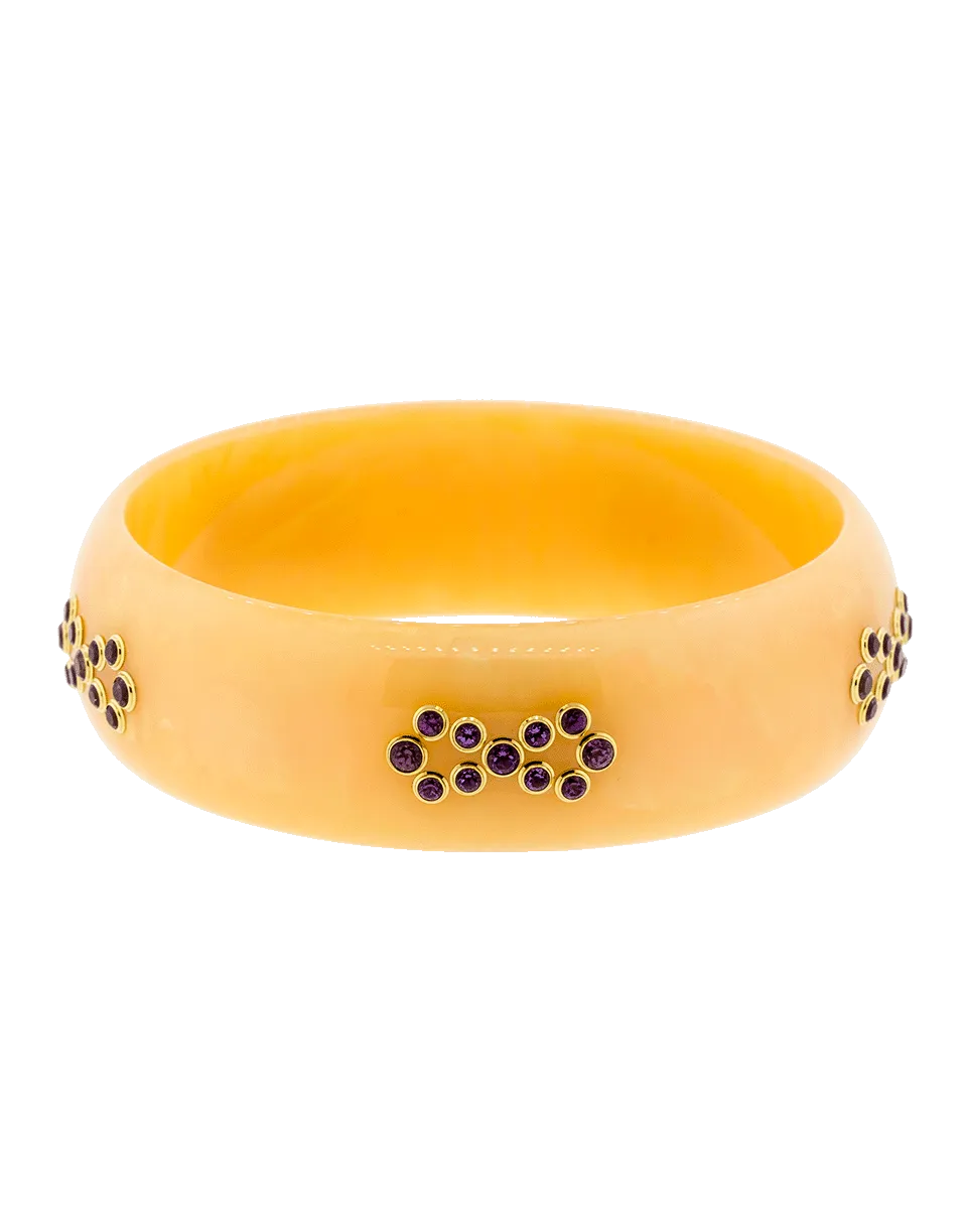 Pink Bakelite Bangle