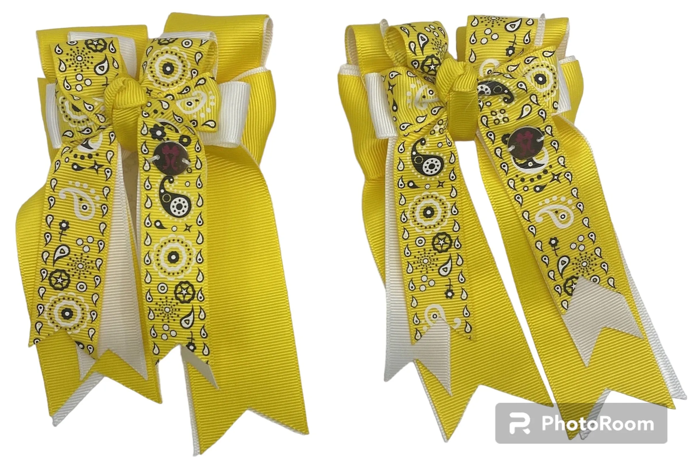 PonyTail Bows-  Bandana Bows