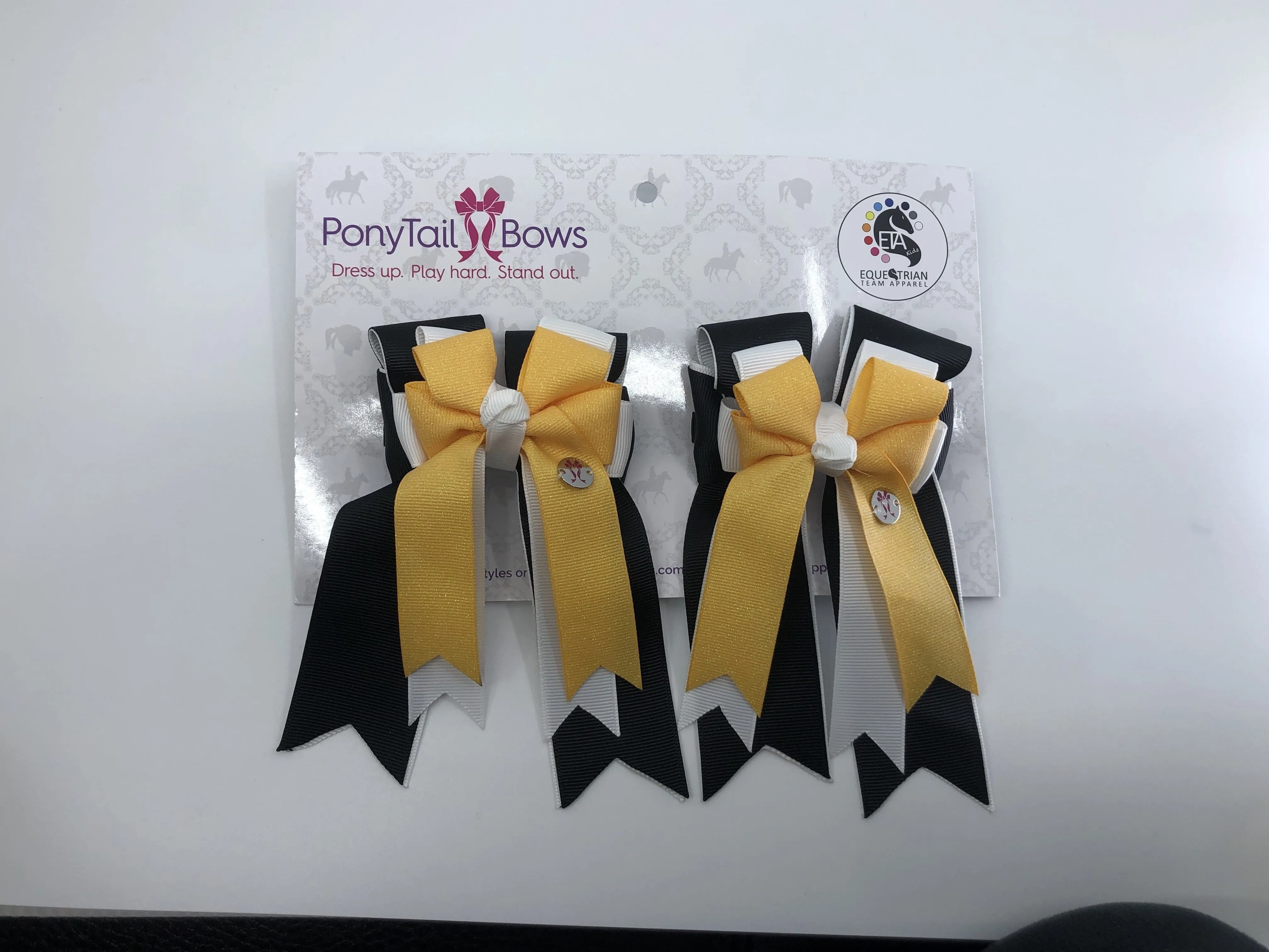 PonyTail Bows- Derby PonyTail Bows
