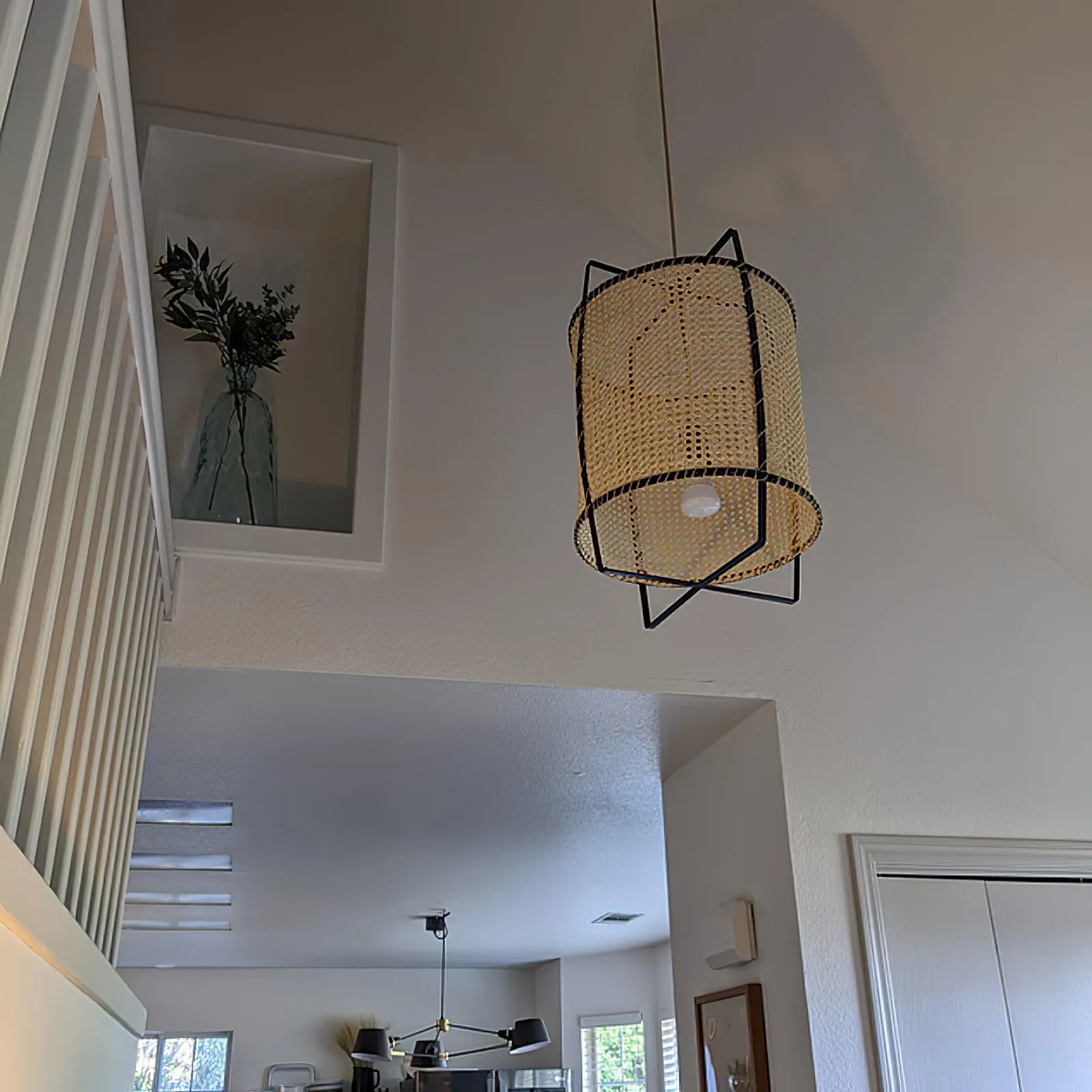 Rattan Meyda Pendant Lamp