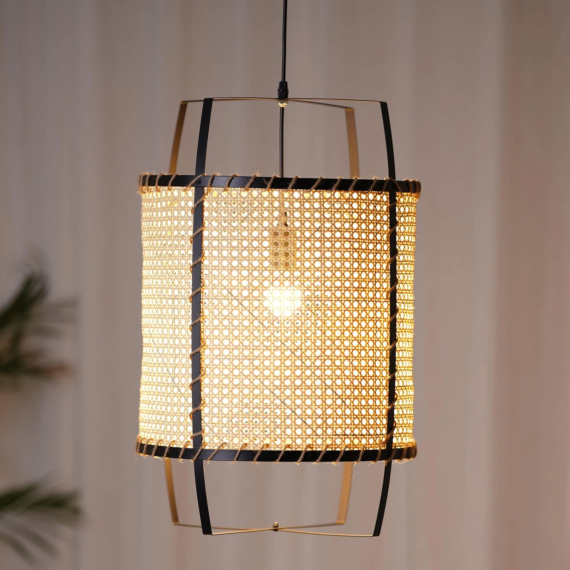 Rattan Meyda Pendant Lamp