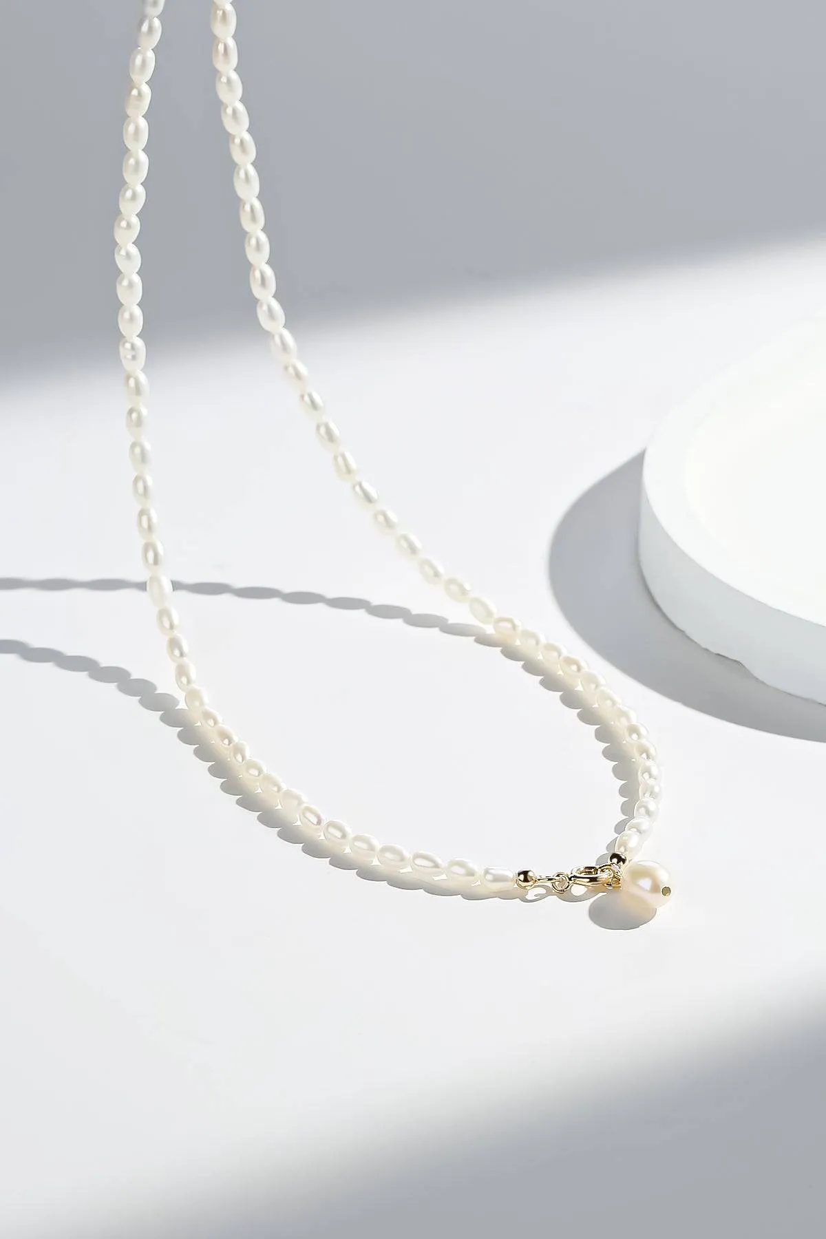 Rice Pearls Necklace (Purchase Individually)