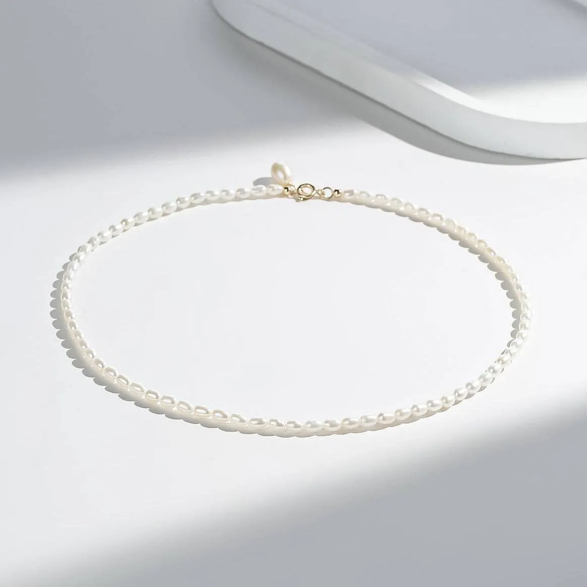 Rice Pearls Necklace (Purchase Individually)