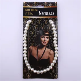 Roaring 20s Flapper Faux Necklace