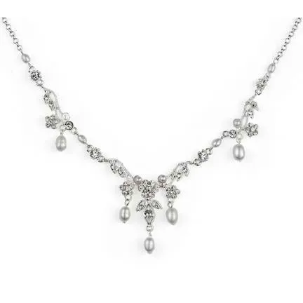 Sabella Freshwater Pearl Necklace and Earring Set