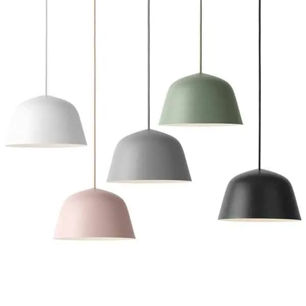 Saucomi Pastel Palette Sleek Tent Pendant Lamp