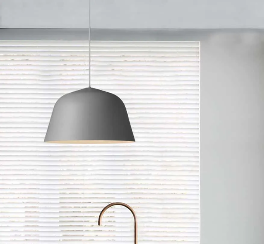 Saucomi Pastel Palette Sleek Tent Pendant Lamp