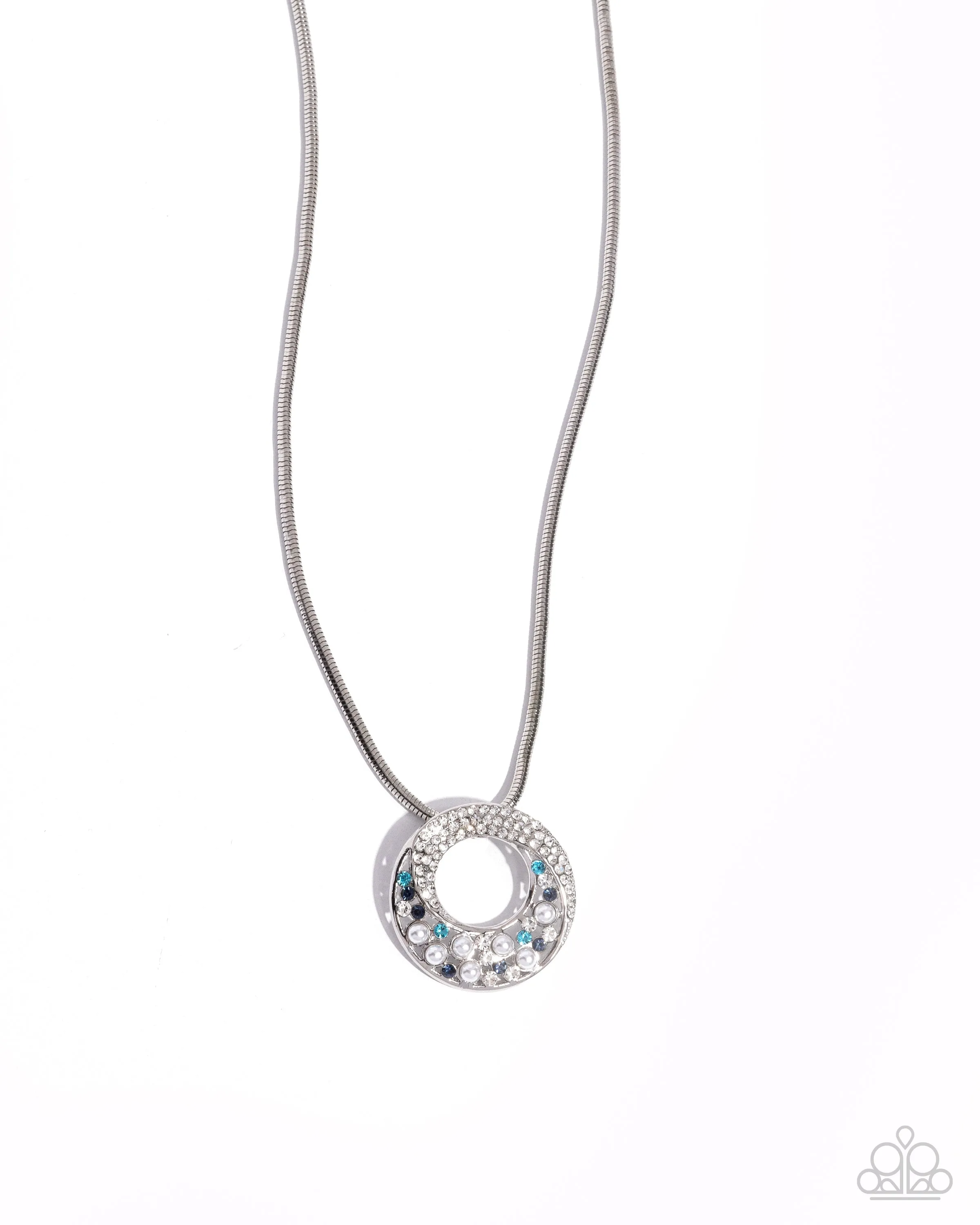 Scintillating Spiral - Blue