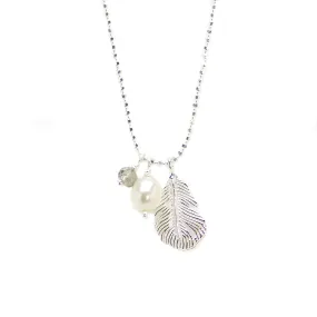 Sea Gypsy Pearl Labradorite Necklace
