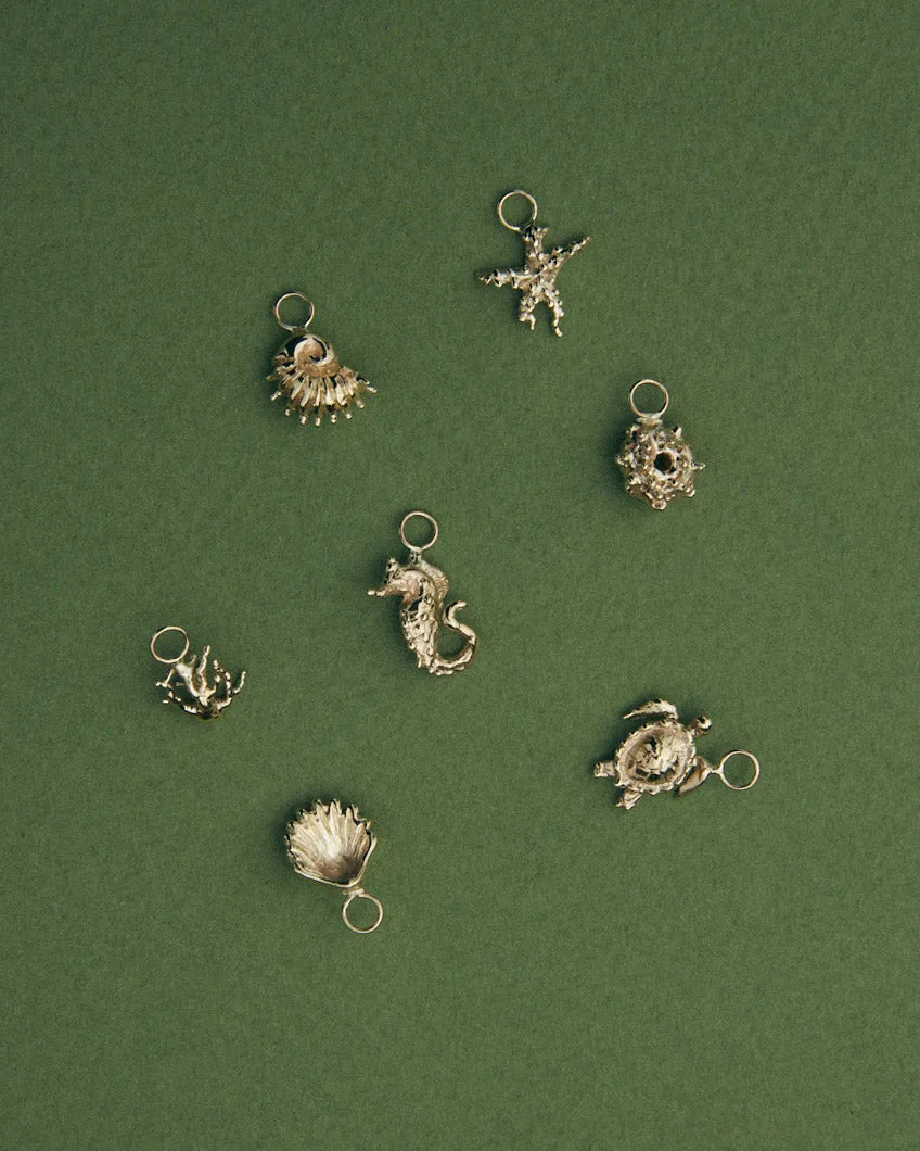 Seahorse Earring | Gold