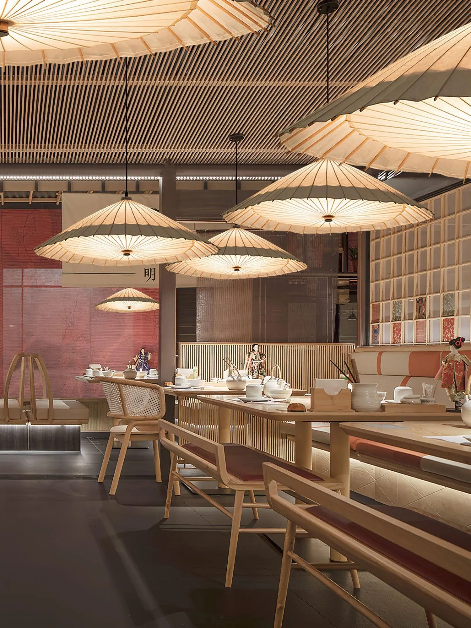 Shade Umbrella Pendant Lamp