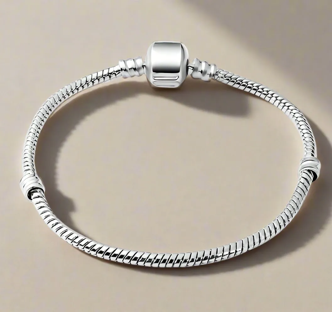 Silver Crystal Charm