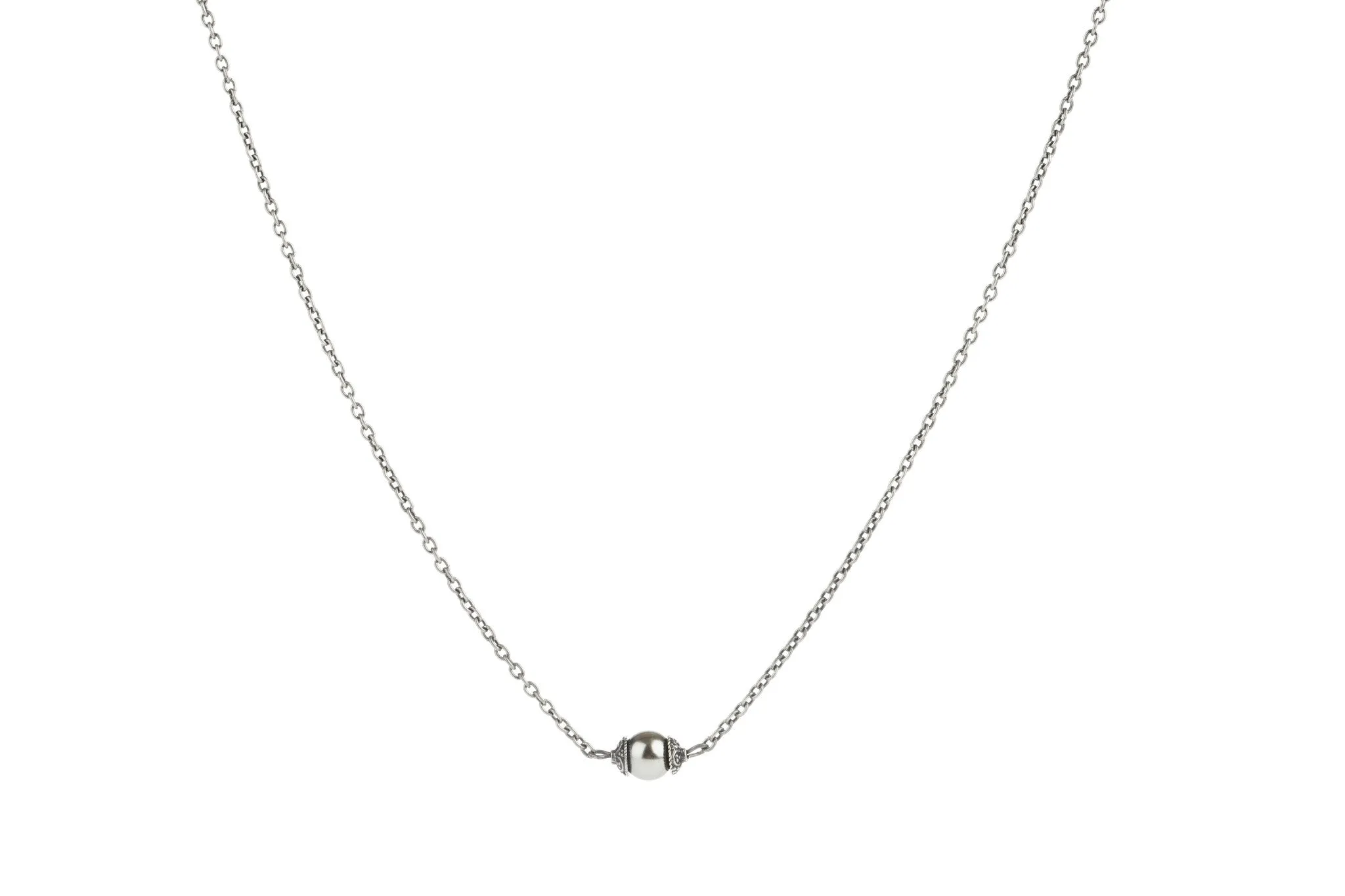 Slate Pearl - Antique Silver