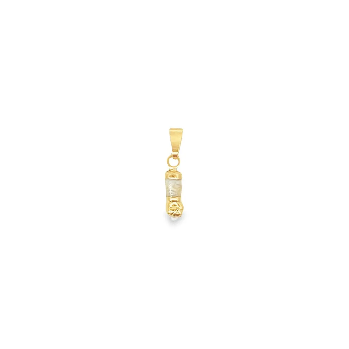 Small Figa Hand Charm Tiny Pendant