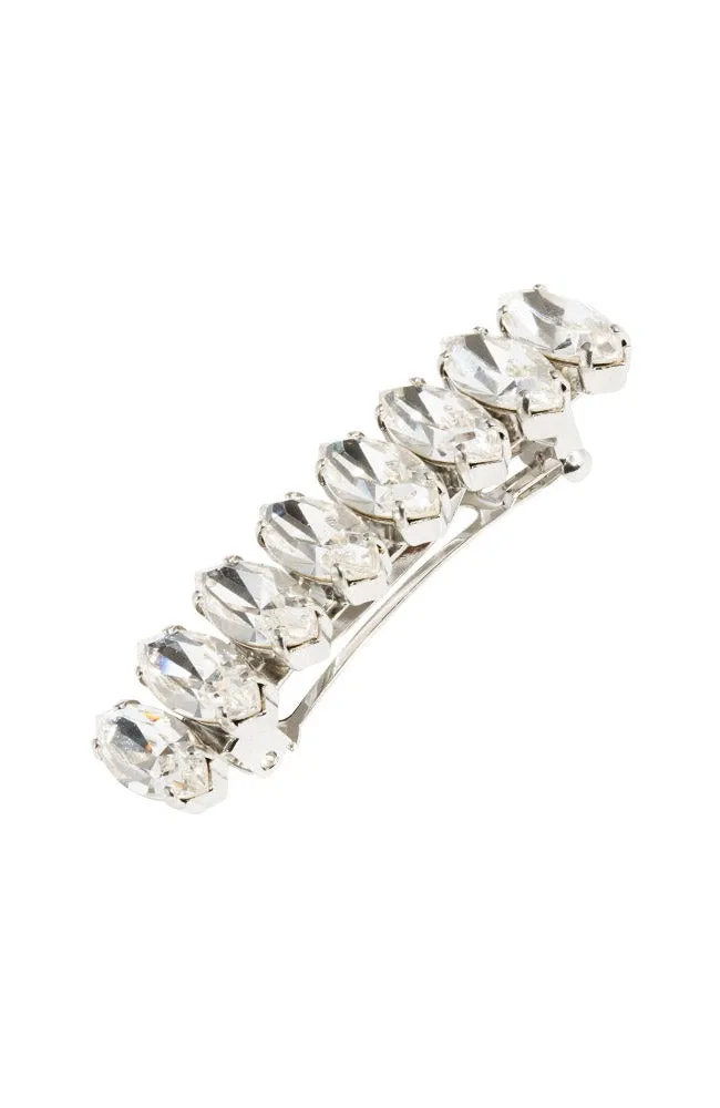 Small Ziva Crystal Barrette