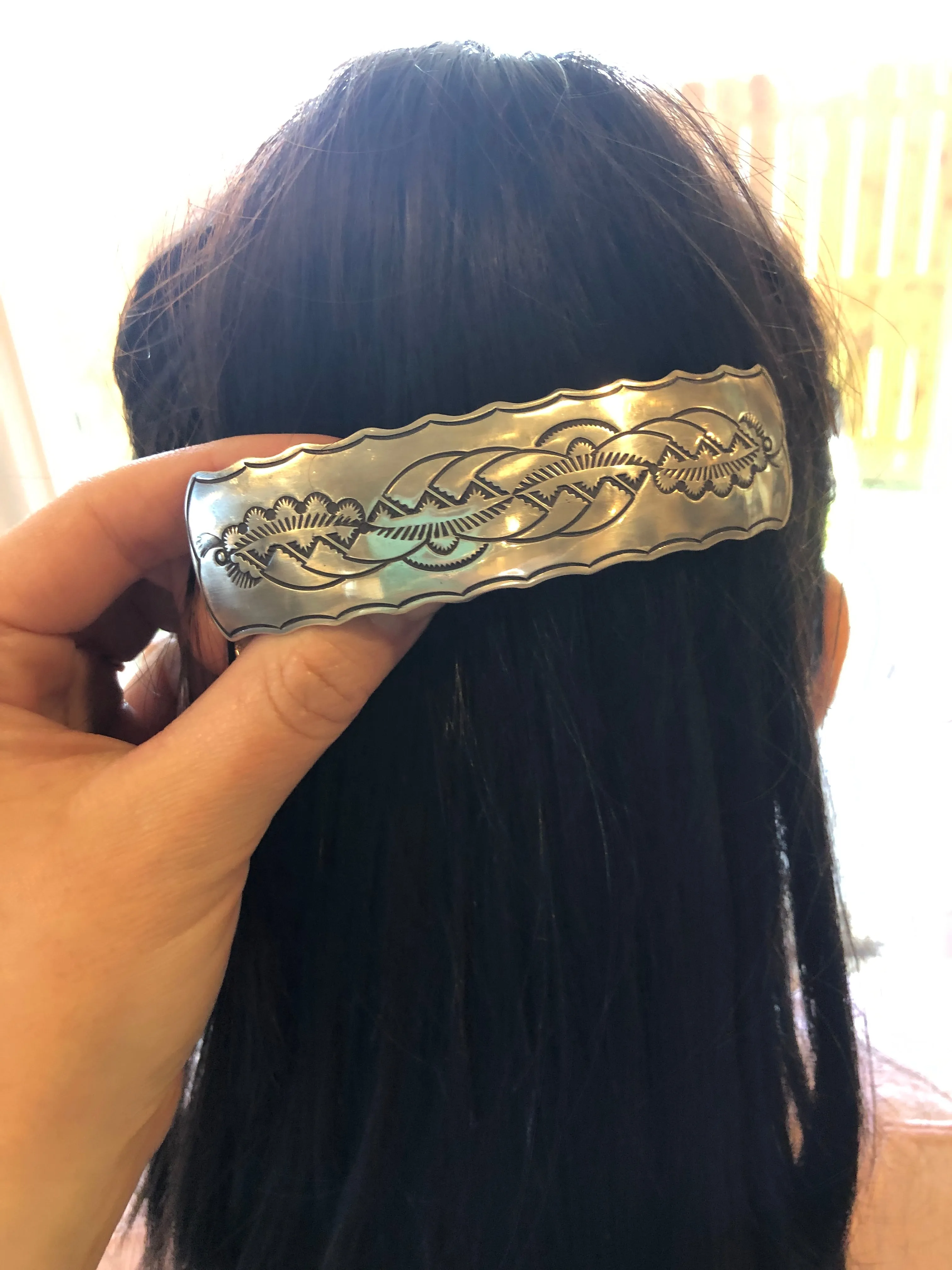 Sterling Hair Barrette