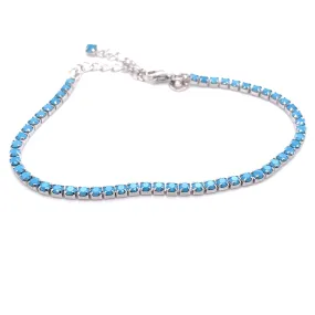 Sterling Silver Turquoise Bracelet