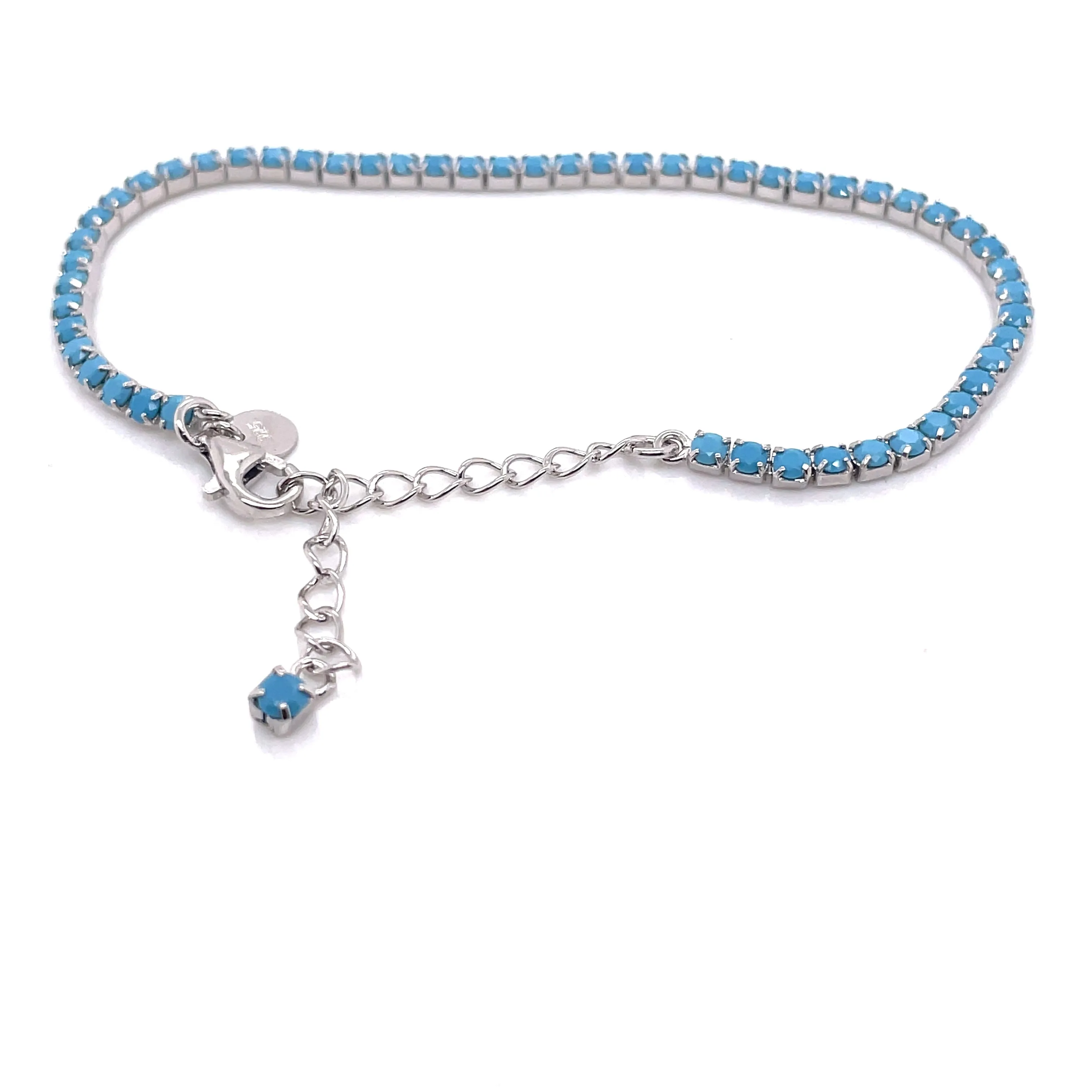 Sterling Silver Turquoise Bracelet