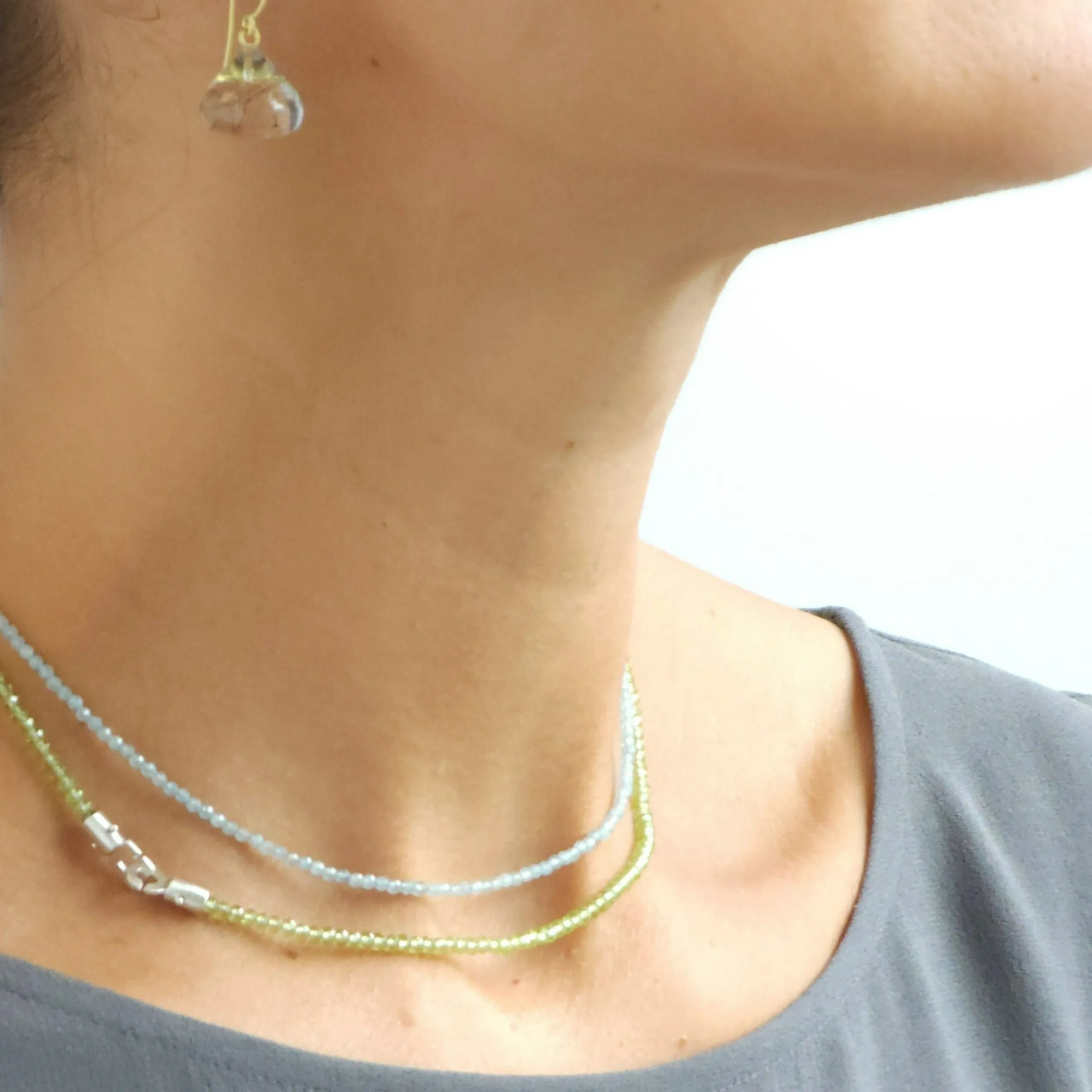 Stone Strand Necklaces