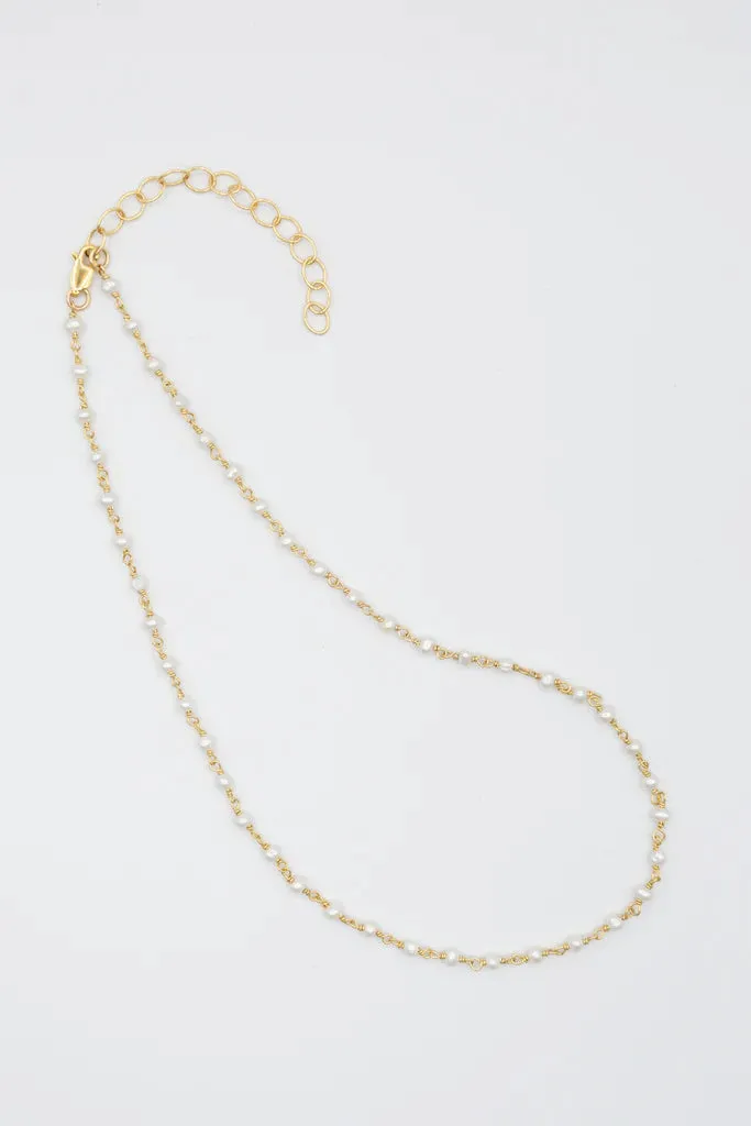 Susan Rifkin Baby Freshwater Pearl Necklace