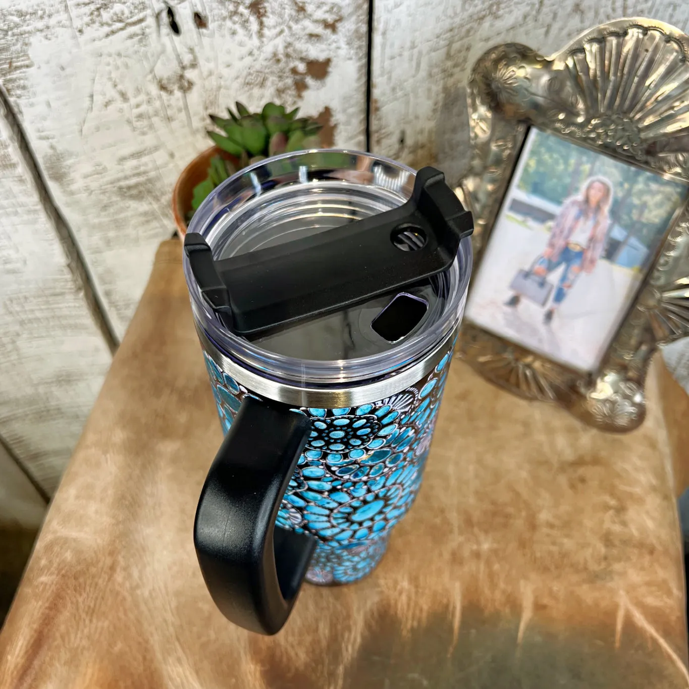 The Grande Turquoise ~  Tumbler