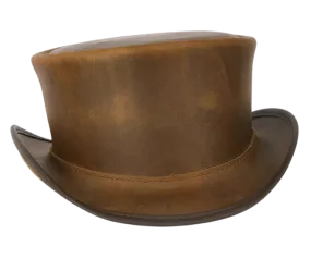 The Marlow Leather Top Hat