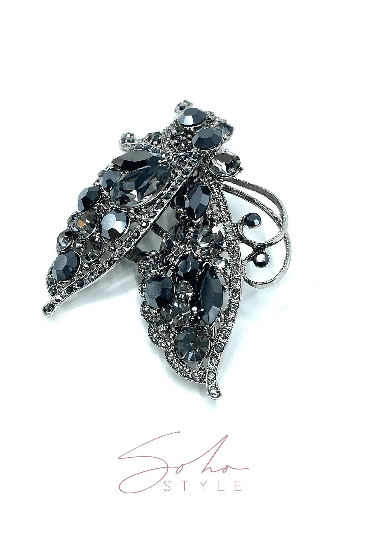 The Romance Butterfly Ruby Barrette