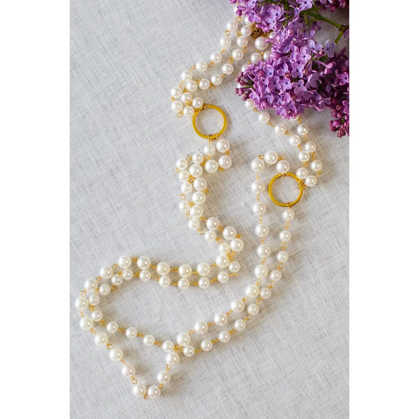 Timeless Classic Long Pearl Necklace