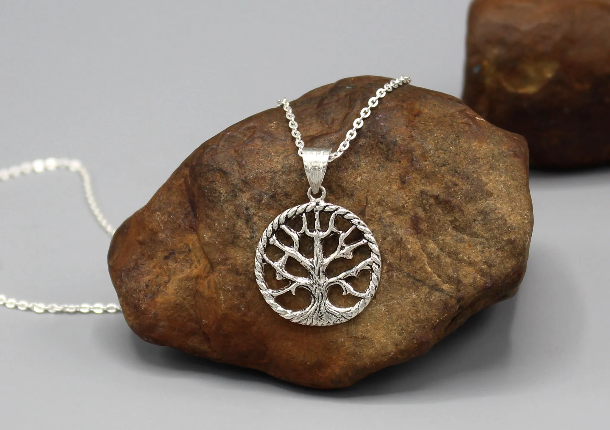 Tree of Life Silver Pendant