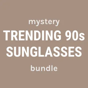 Trending 90s Sunglasses 3-Piece Mystery Bundle