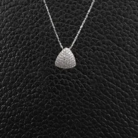 Triangular Diamond Pendant