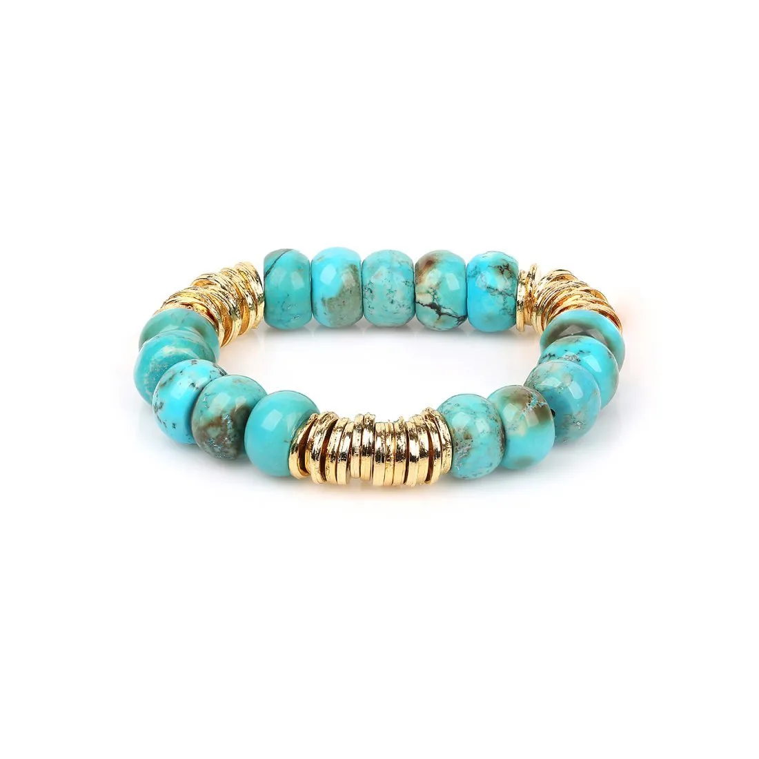 TURQUOISE | GOLD DISC