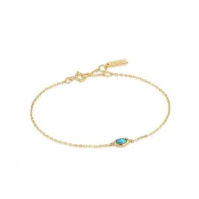 Turquoise Wave Bracelet B044-02G