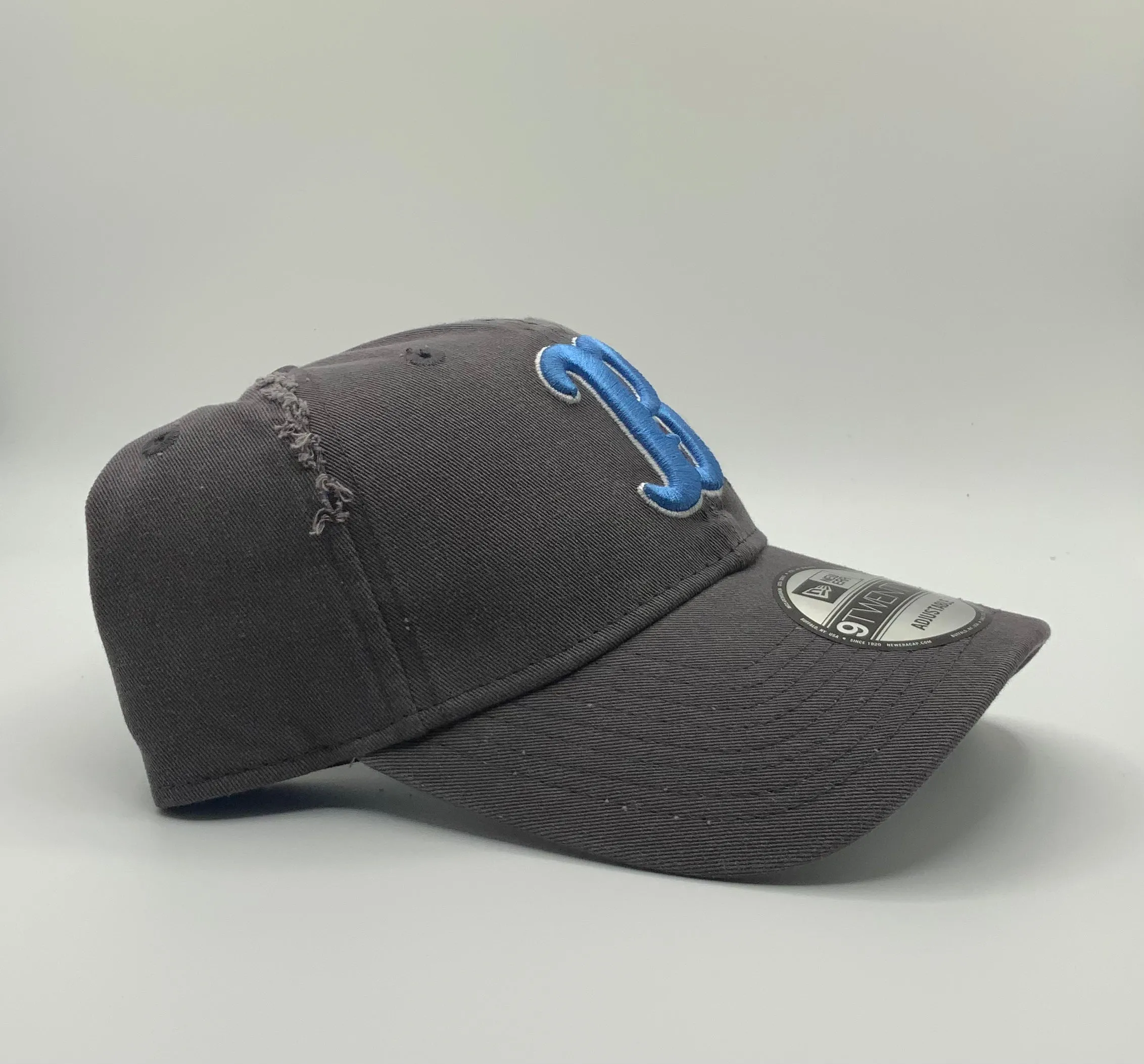 UCLA Bruins Distressed Slouch 9Twenty Adjustable Hat - Grey
