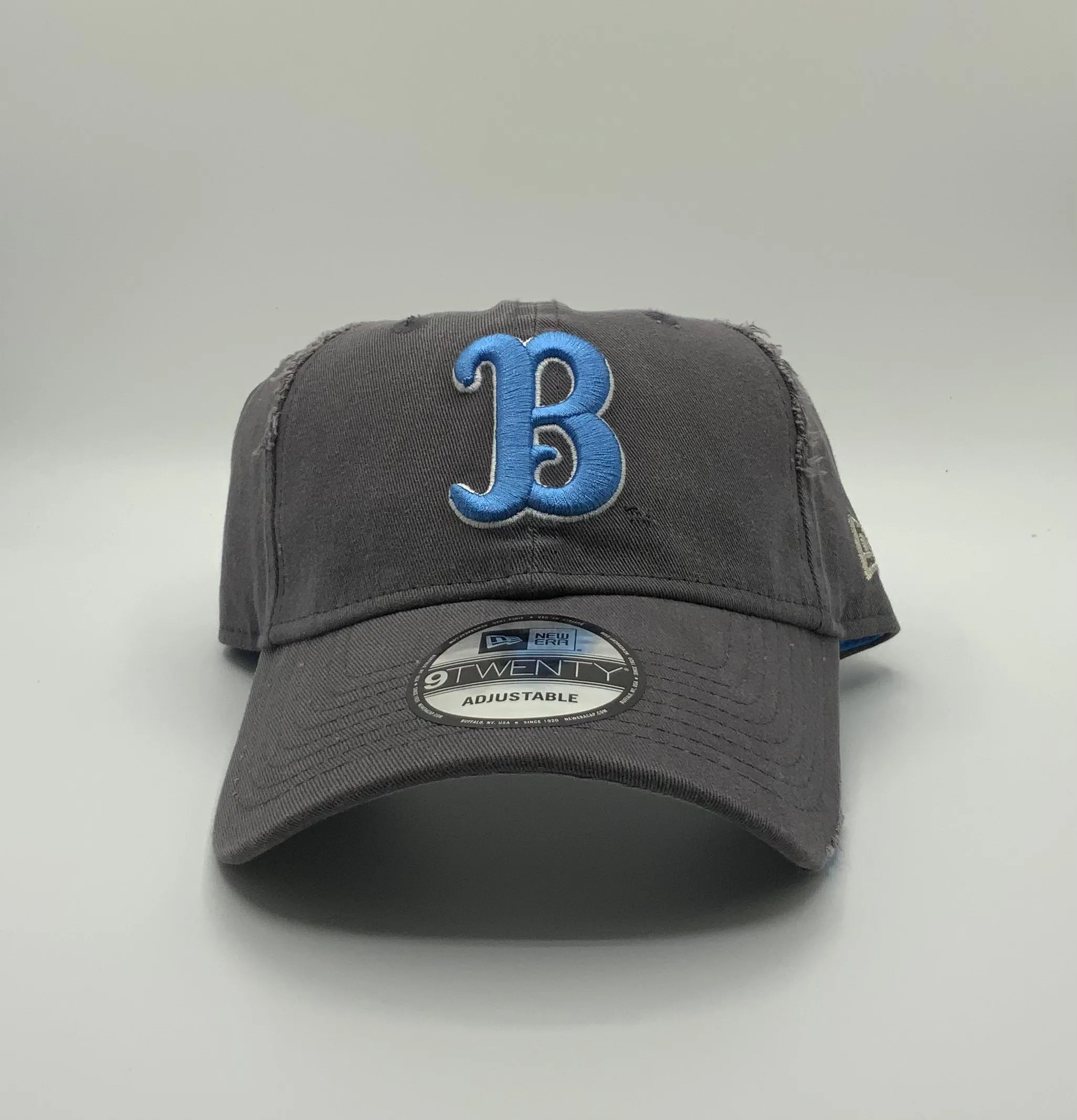 UCLA Bruins Distressed Slouch 9Twenty Adjustable Hat - Grey