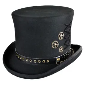 Unisex Steampunk Hat Steam Punk   Fedoras Top Hat  Topper