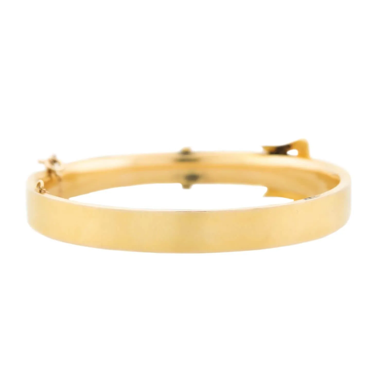 Victorian 14k Turquoise Buckle Bracelet