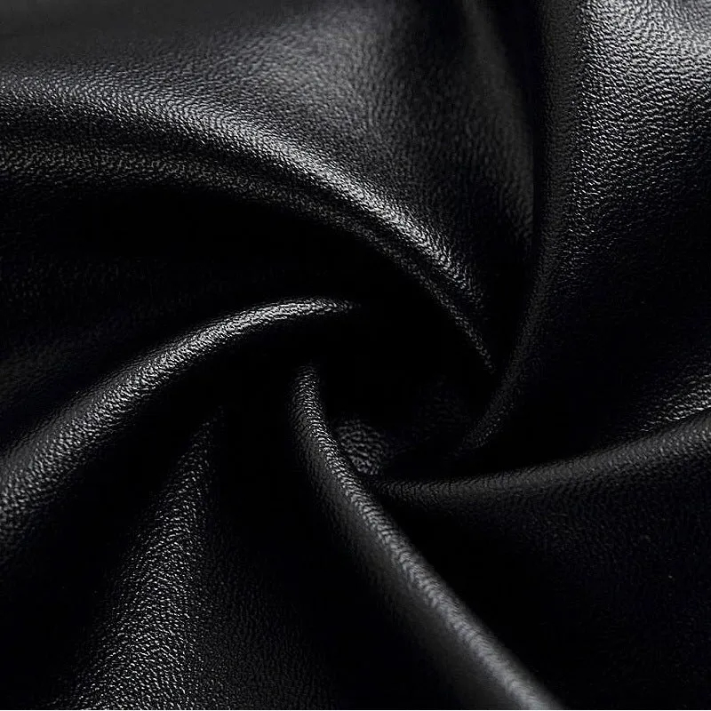 Vintage pu leather jazz hat