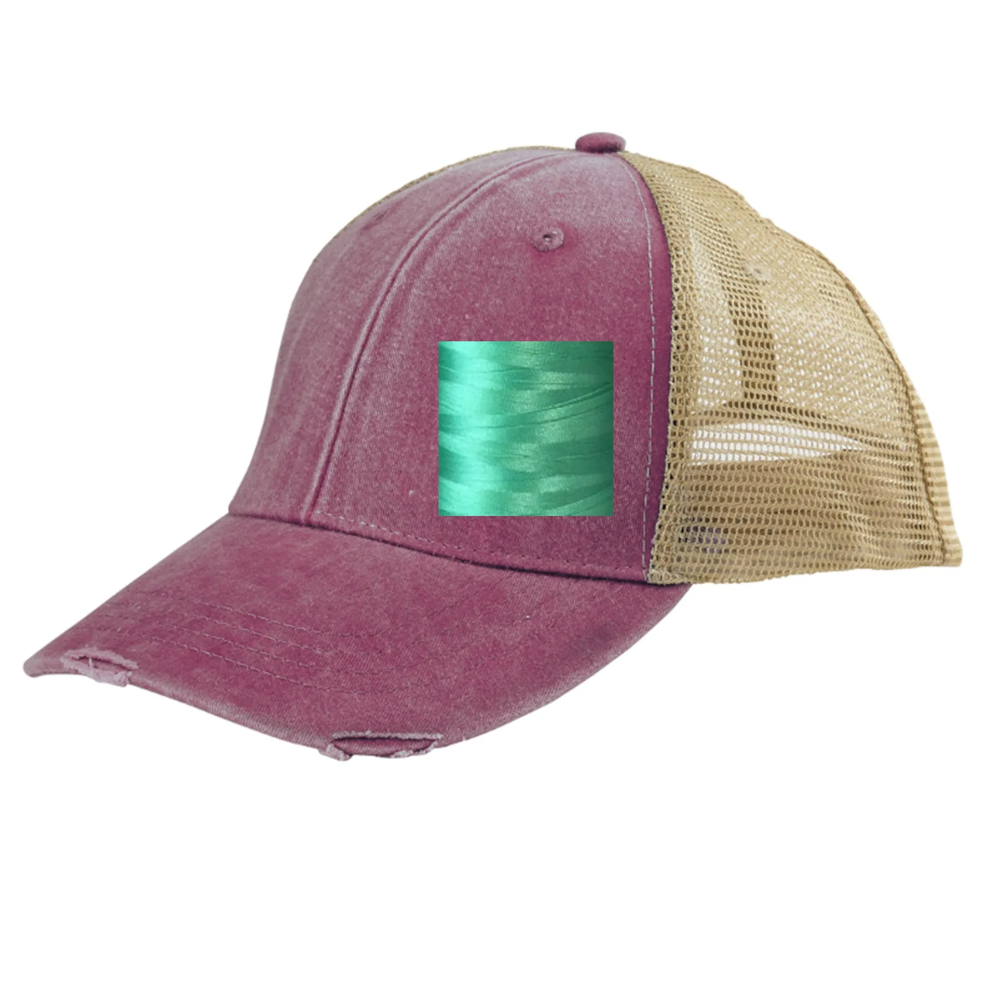Wyoming  Hat | Distressed Snapback Trucker | state cap | many color choices