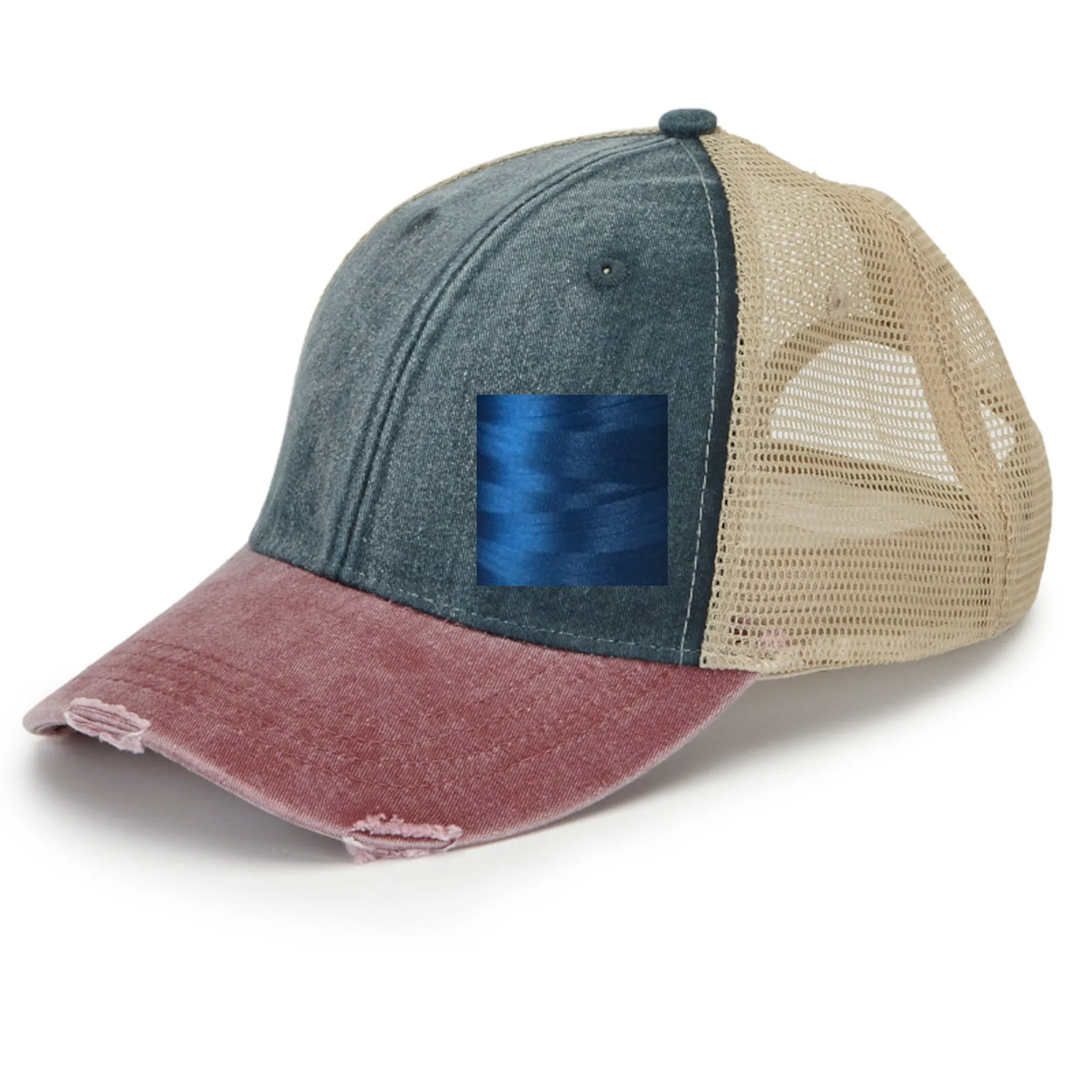 Wyoming  Hat | Distressed Snapback Trucker | state cap | many color choices
